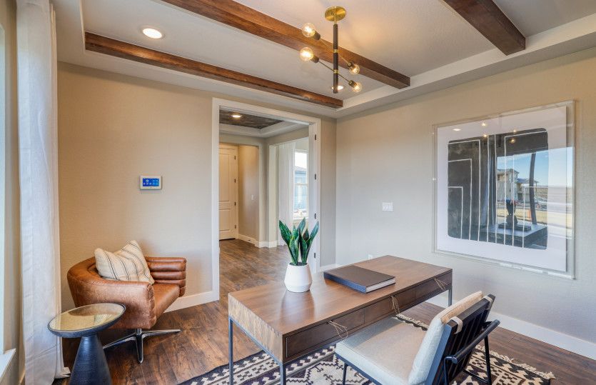 The den can be tailored to fit your workspace needs!