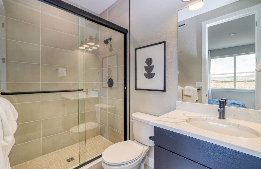 Overnight guests can relax and enjoy a space that's all their own.