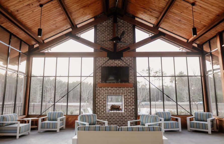Large amenity area