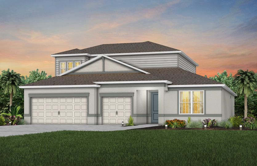 Ashby Grand Plan at Amelia Groves in Saint Cloud, FL by Pulte Homes