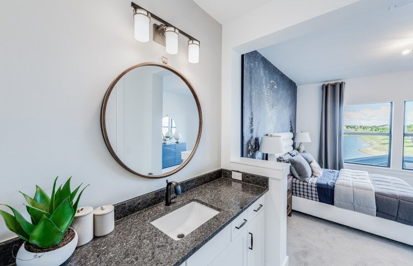 Jack and Jill bathroom