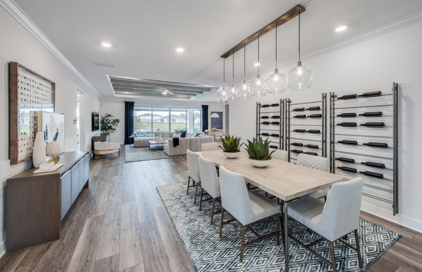 Designated dining area