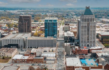 6 miles to Downtown Greensboro
