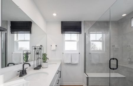 Double Vanity in Owner's Bath