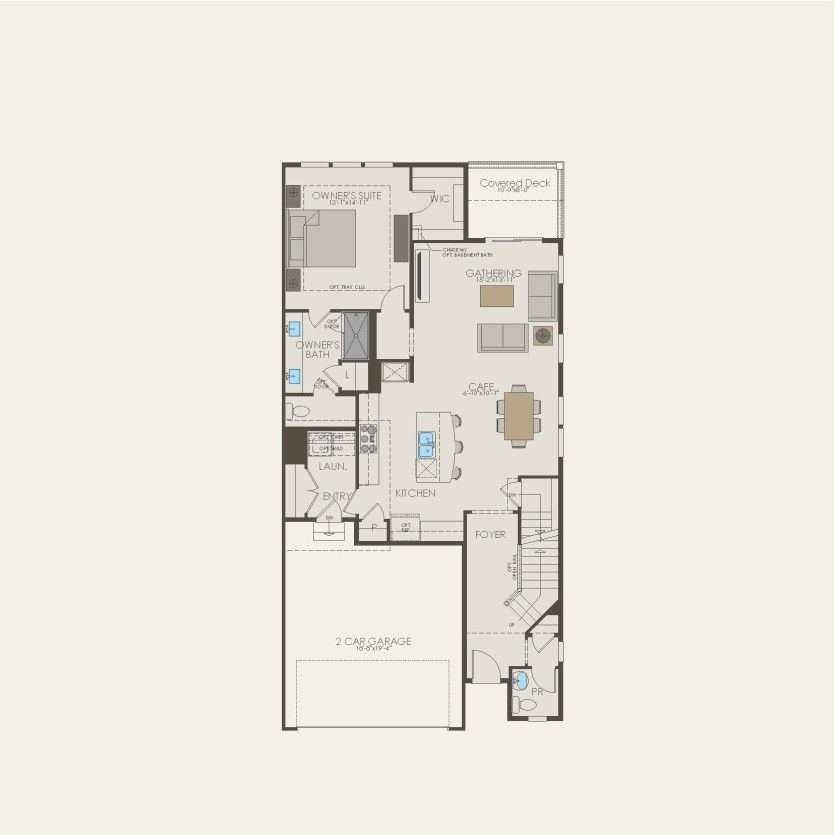 First Floor 3 br / 2.5 ba