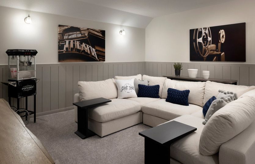 Upstairs Media Room