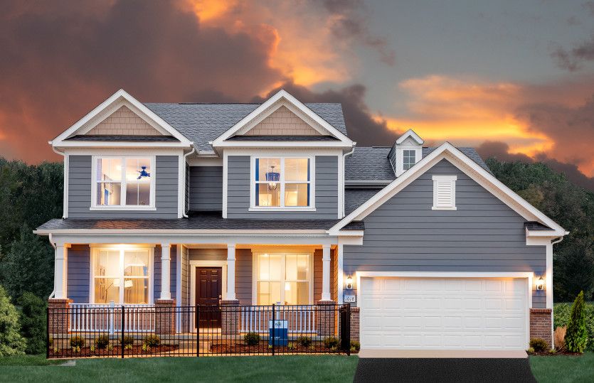 Hilltop Model Home at Price Ponds