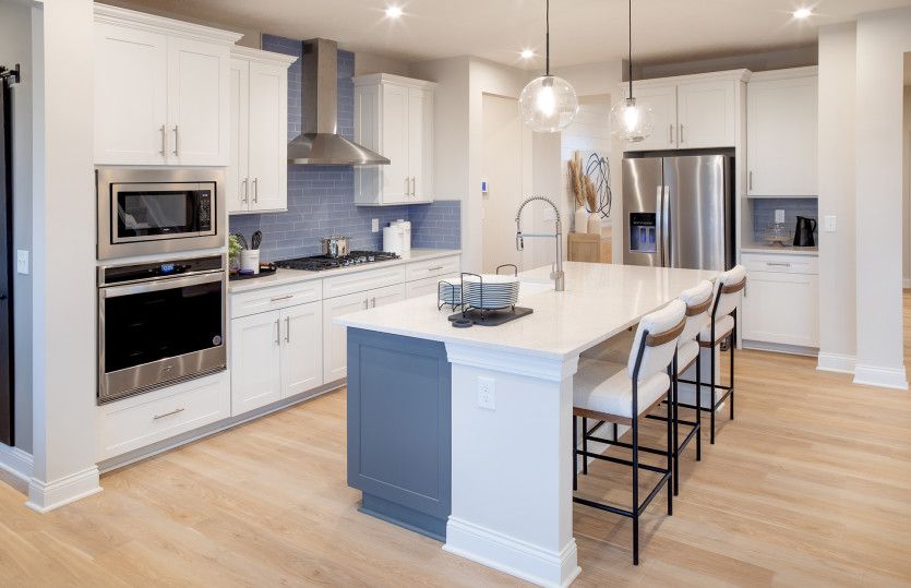 Kitchen with Built-in Appliances