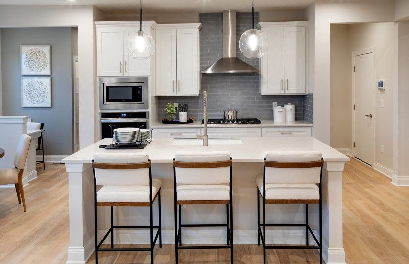 Kitchen with Built-in Appliances