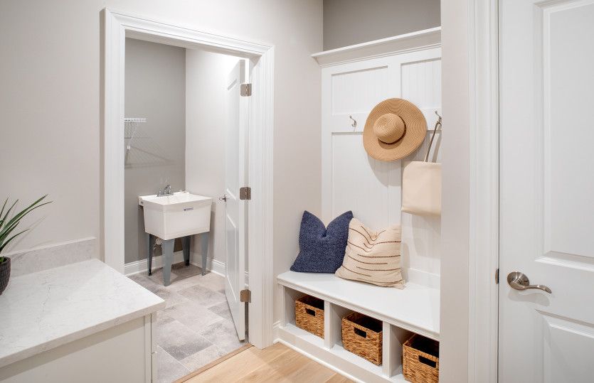 Everyday Entry with Boot Bench and Drop Zone