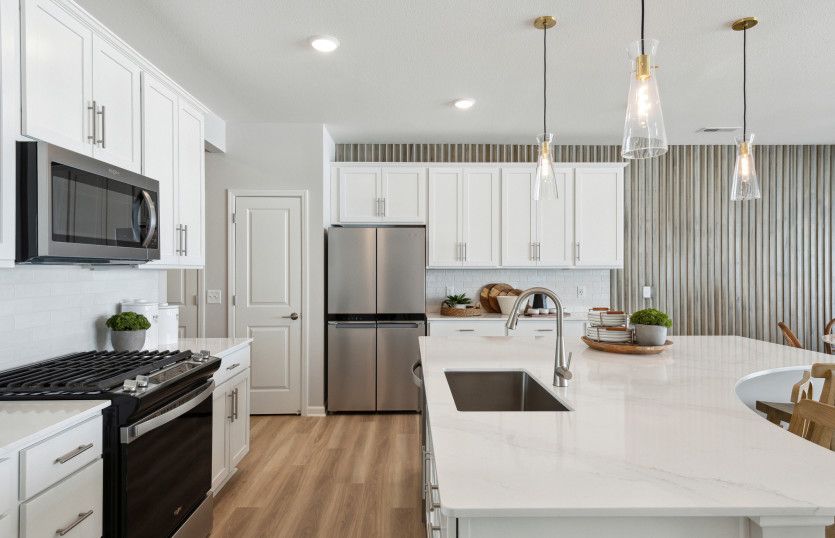 Bright White Kitchen