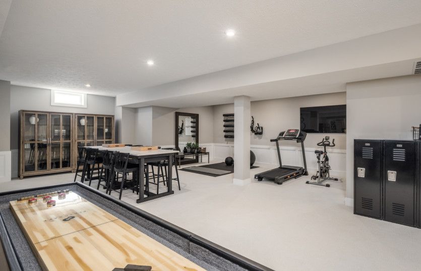 Endless Possibilities in Finished Basement