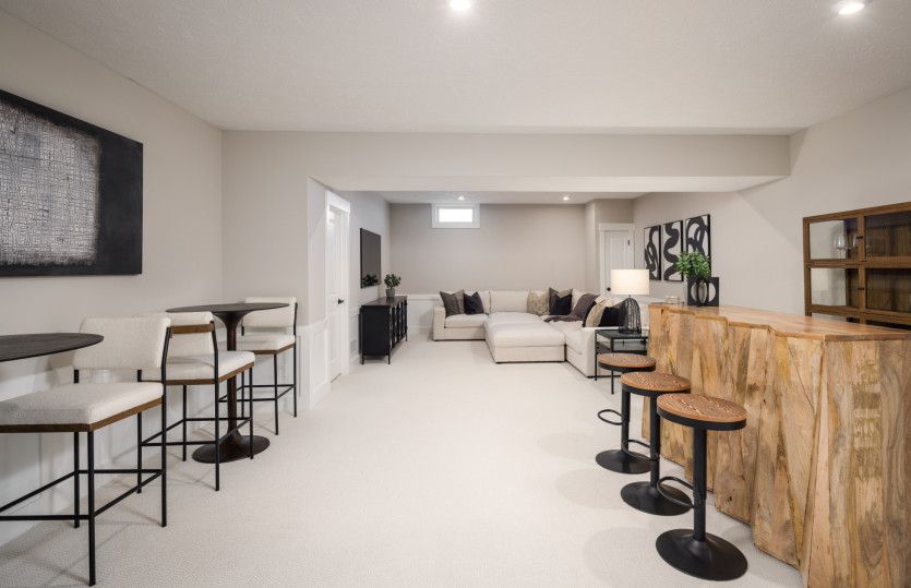Endless Possibilities in Finished Basement