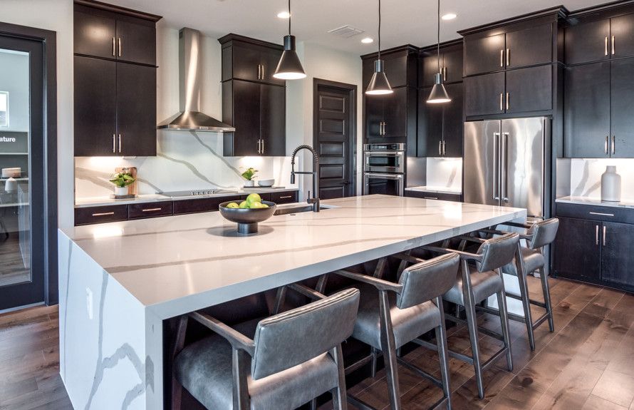Gourmet Kitchen Island Designs in Your New Construction Home