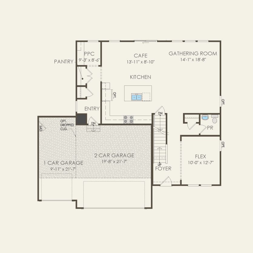First Floor 3 br / 2.5 ba