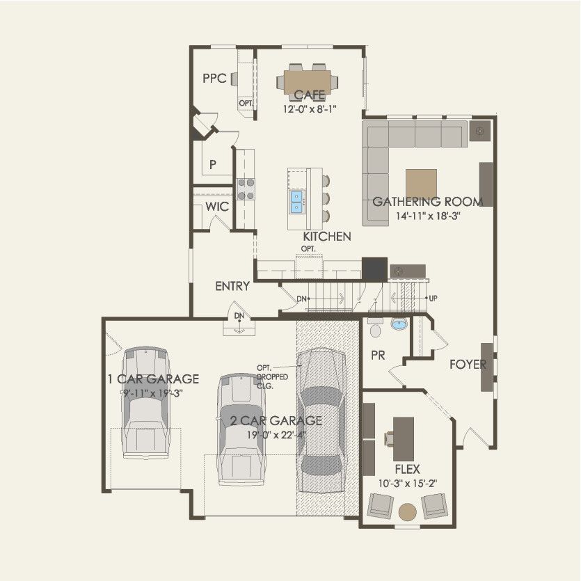 First Floor 4 br / 2.5 ba