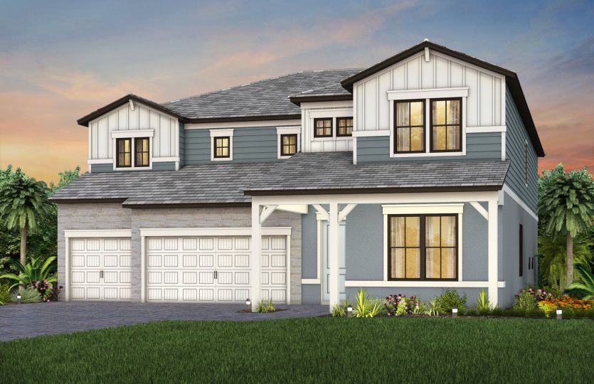 Exterior CO2 with stone