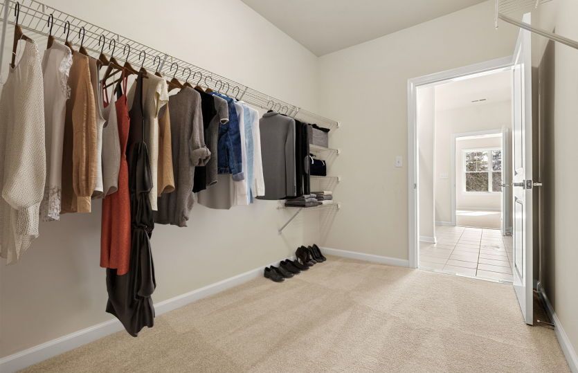 Ample Closet Space