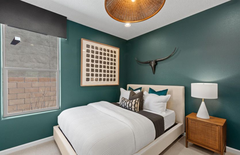 The Parklane features an optional guest suite that adds an additional bedroom and bathroom.