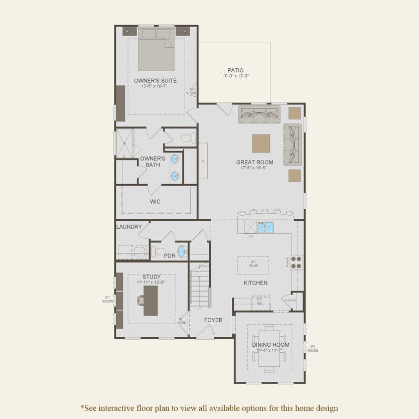 First Floor 3 br / 2.5 ba
