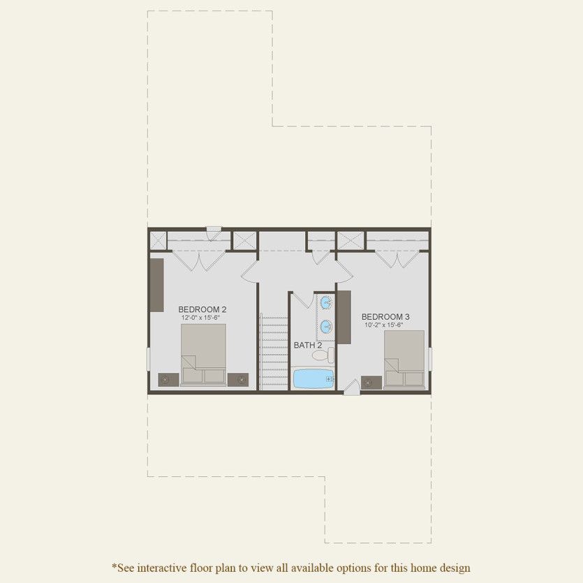 Second Floor 3 br / 2.5 ba