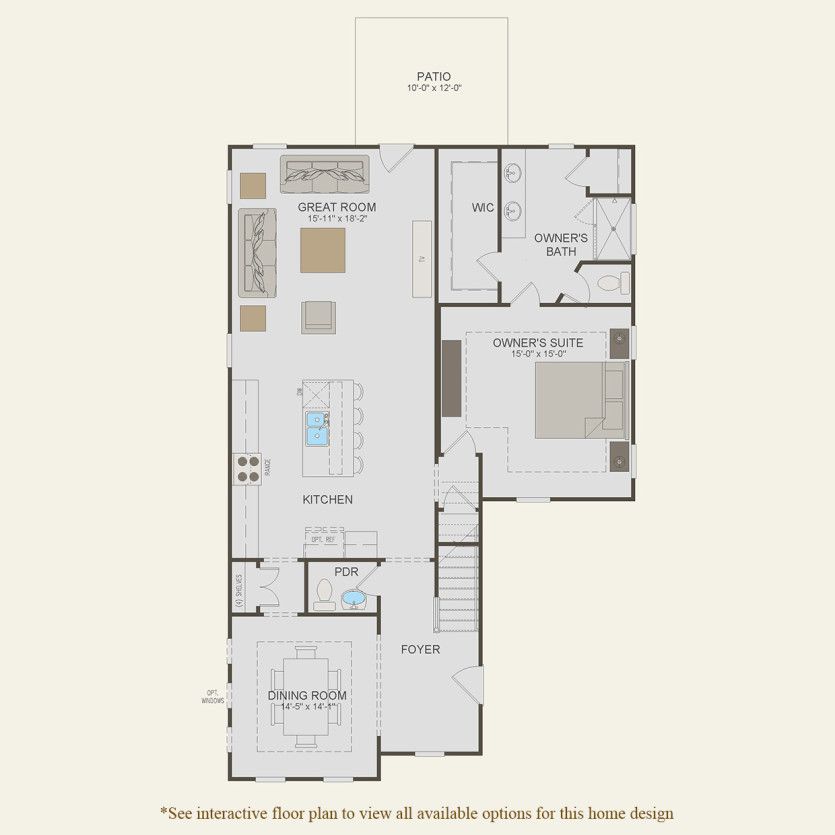 First Floor 4 br / 3.5 ba