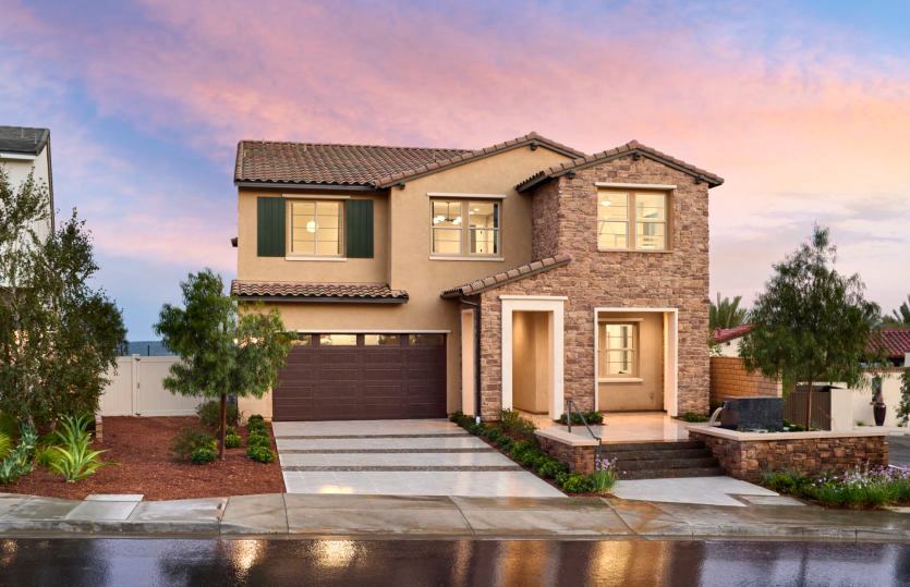 Plan Three by Pulte Homes in Los Angeles CA