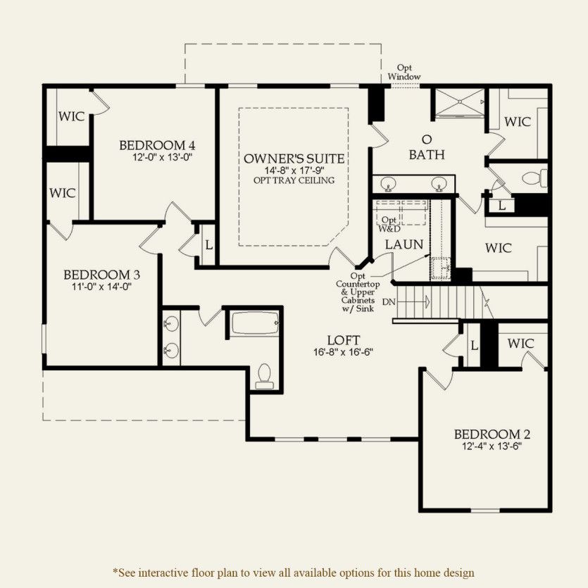 Second Floor 4 br / 2.5 ba