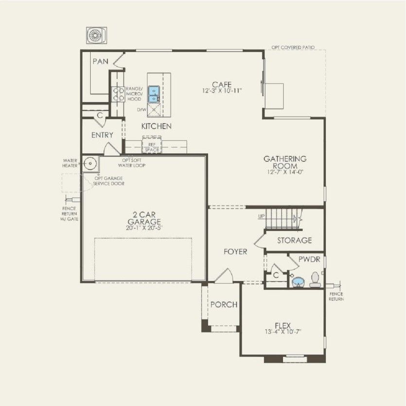 First Floor 4 br / 2.5 ba