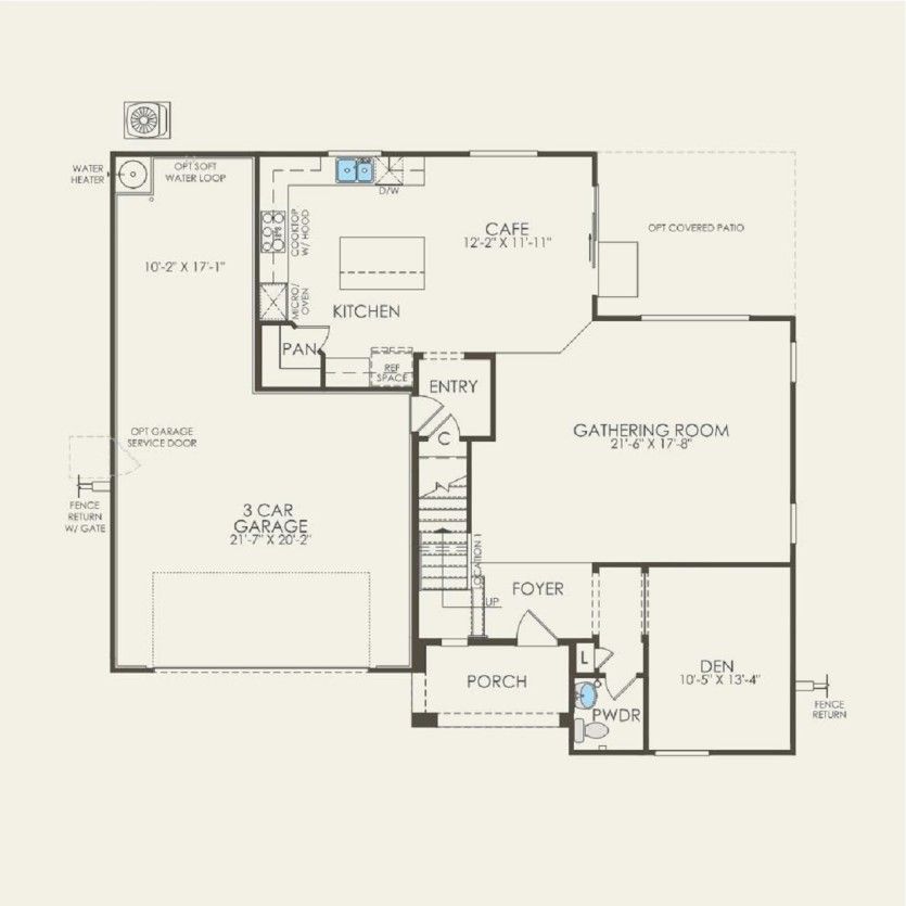 First Floor 4 br / 2.5 ba