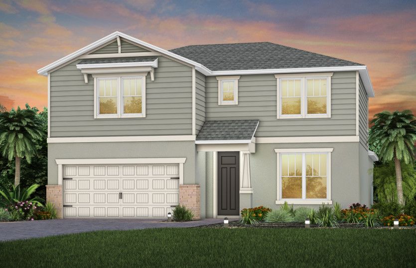 Exterior C1 with stone detail