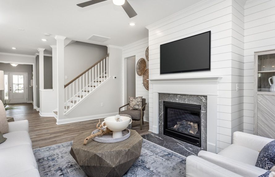 Open first floor living