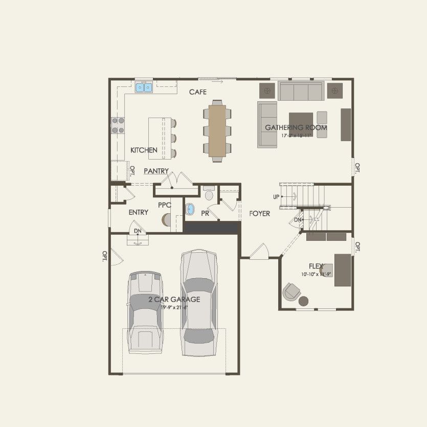 First Floor 3 br / 2.5 ba