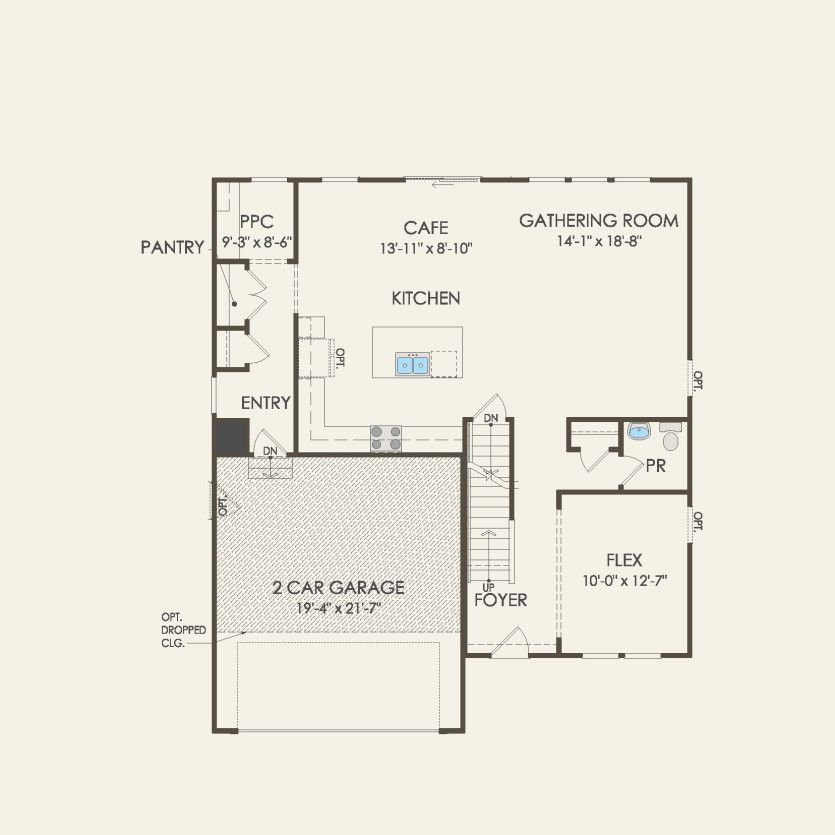 First Floor 3 br / 2.5 ba