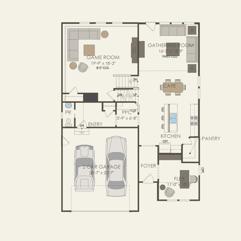 First Floor 3 br / 2.5 ba