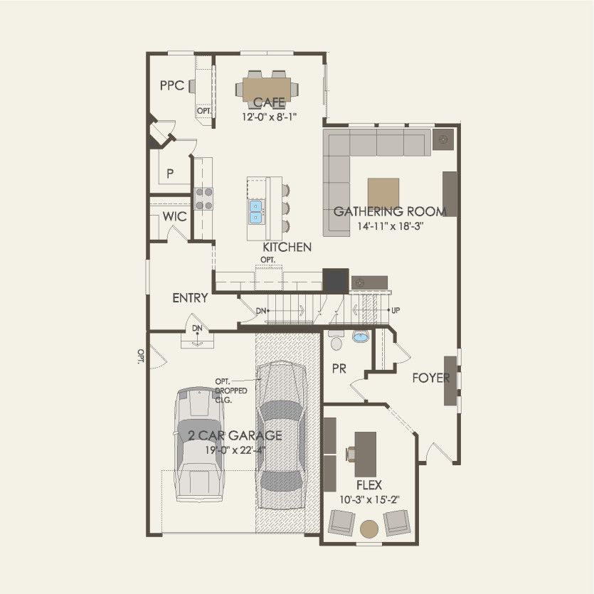 First Floor 4 br / 2.5 ba