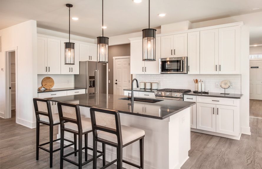 Designer kitchen with storage
