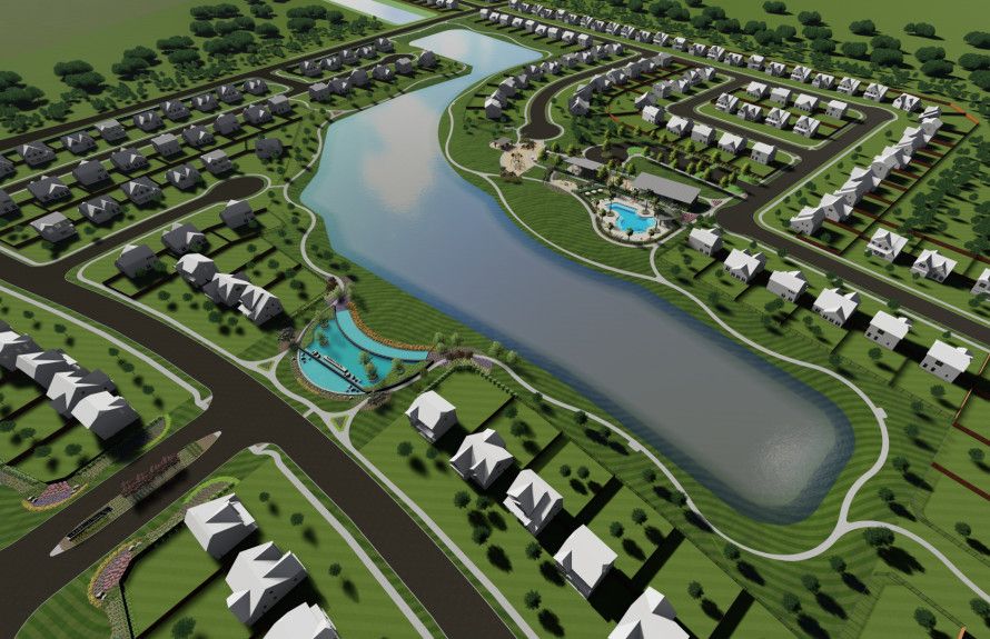 Community Aerial Rendering