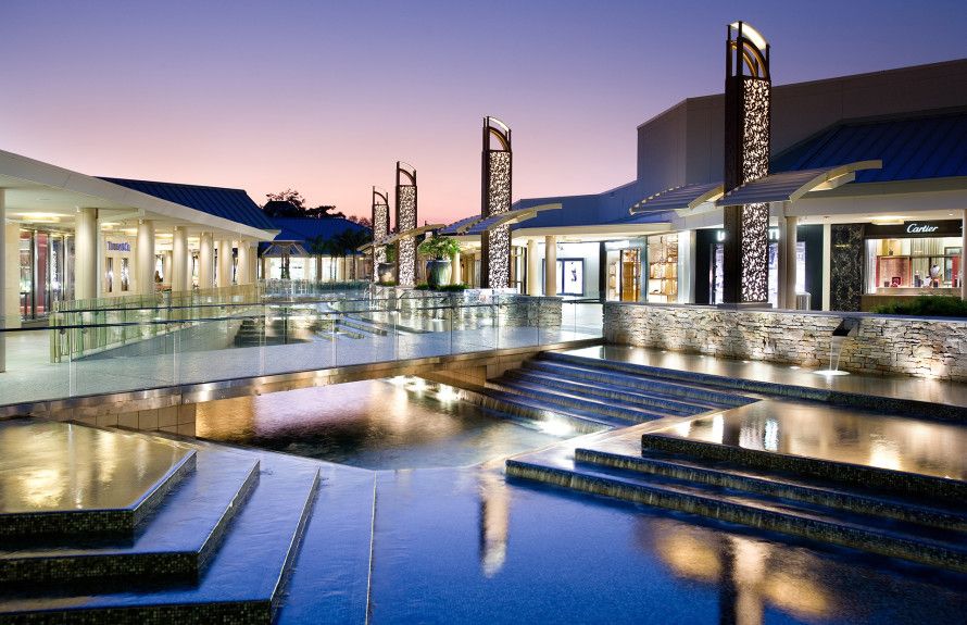 Upscale Shopping at Waterside
