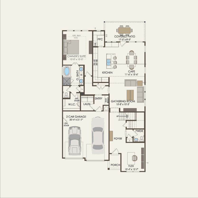 First Floor 4 br / 2.5 ba