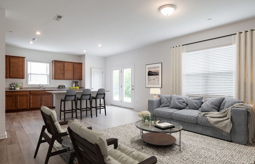 Open concept living space, perfect for entertaining