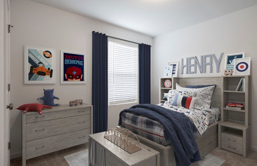 Roomy Secondary Bedrooms