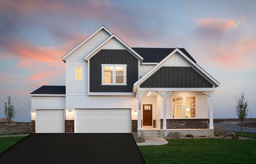 Ivy Model | Exterior at Twilight