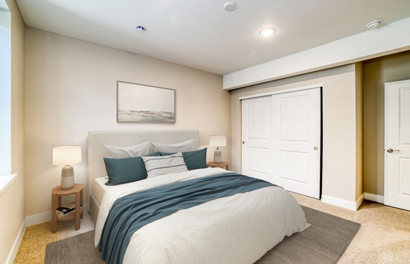 The basement bedrooms are perfect for hosting older grandkids or guests who want more privacy.