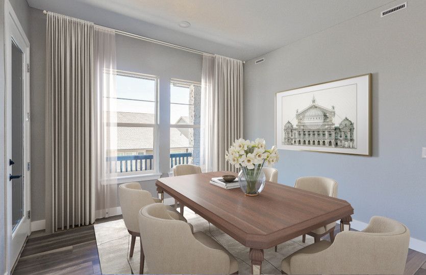 This space features large windows to let in plenty of natural light.
