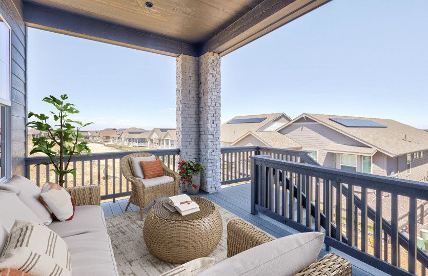 Choose a walkout or garden lot and enjoy a spacious covered deck perfect for outdoor entertaining.