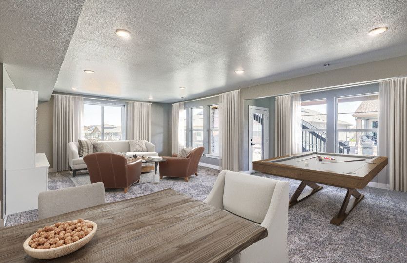 The optional basement adds an additional living space and bedroom older grandkids will love.