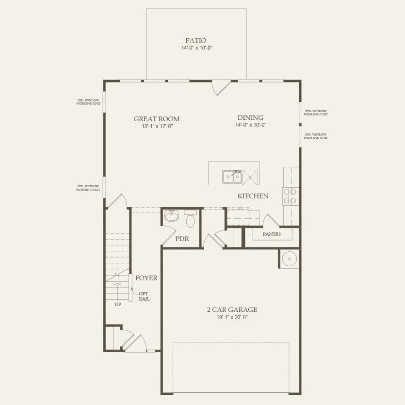First Floor 3 br / 2.5 ba