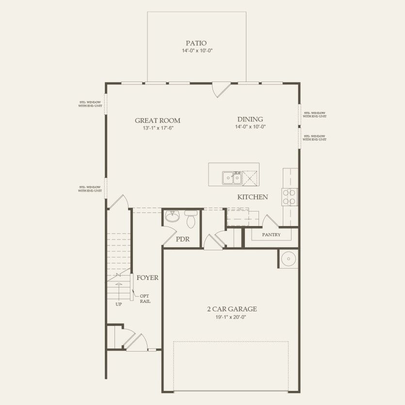 First Floor 3 br / 2.5 ba