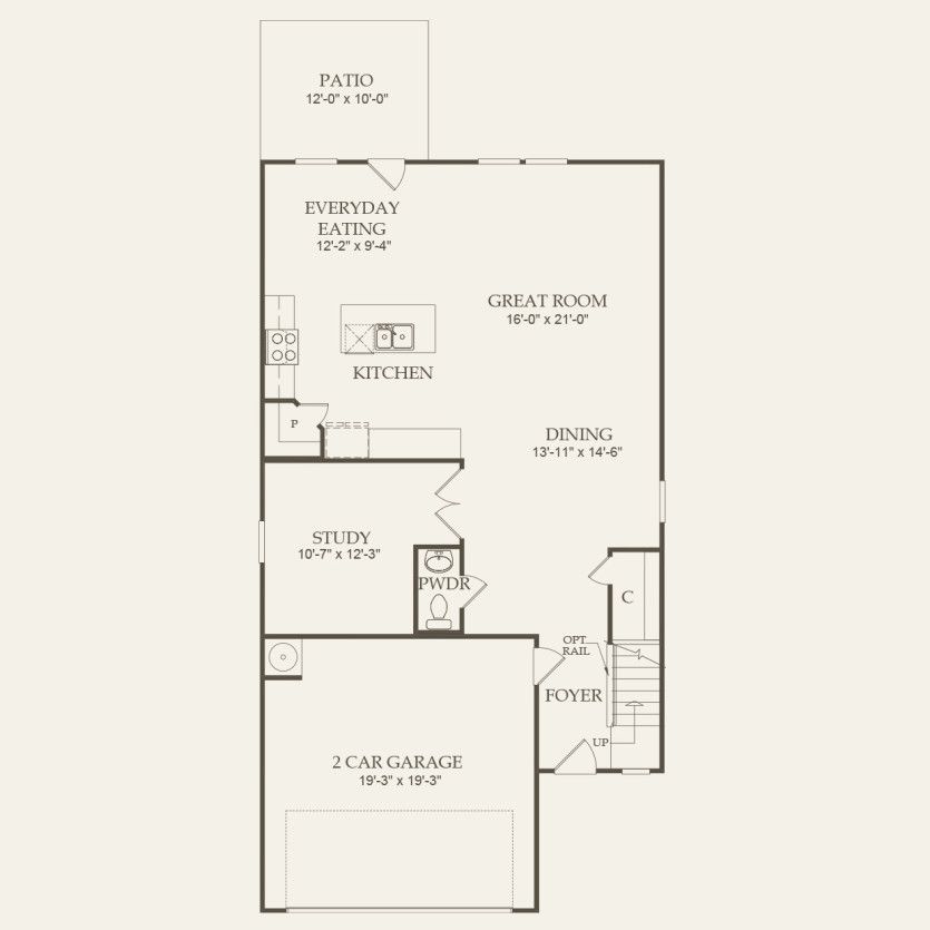 First Floor 3 br / 2.5 ba